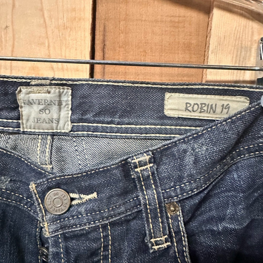 Taverniti So Jeans Dark Blue Women's Jeans - Picture 6 of 6